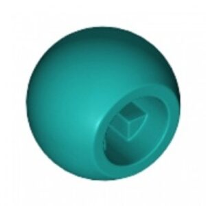 LEGO Technic Ball DONKERTURQUOISE (100 stuks)
