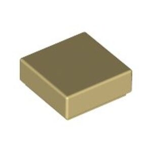 LEGO Tegel 1x1 BEIGE (100 stuks)