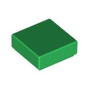 LEGO Tegel 1x1 GROEN (100 stuks)