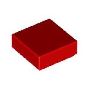 LEGO Tegel 1x1 ROOD (100 stuks)