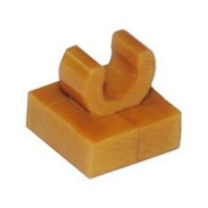 LEGO Tegel 1x1 met Clip GOUDKLEURIG (100 stuks)