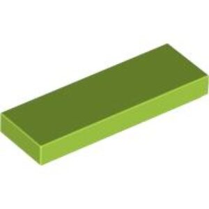 LEGO Tegel 1x3 LIMEGROEN (100 stuks)