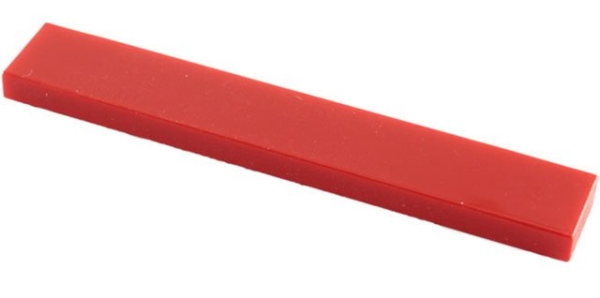 LEGO Tegel 1x6 ROOD (100 stuks)