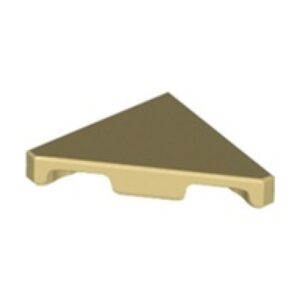 LEGO Tegel 2x2 Triangel BEIGE (100 stuks)