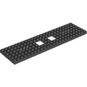 LEGO Trein Basisplaat 6x24 ZWART