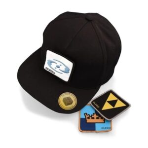 LEGO VIP Cap met 3 Retro Patches ZWART
