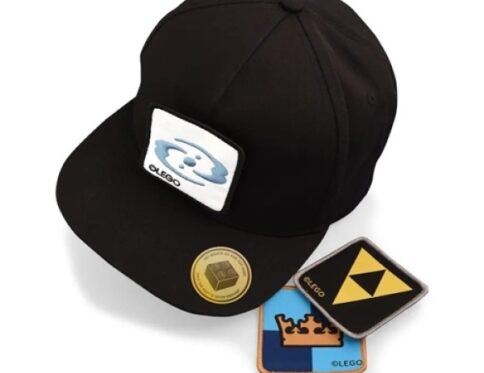 LEGO VIP Cap met 3 Retro Patches ZWART