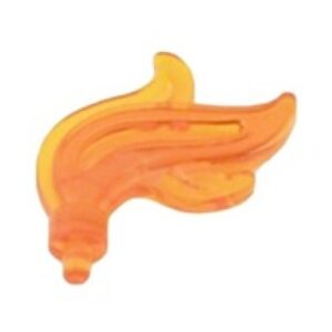 LEGO Verenpluim TRANSPARANT ORANJE (100 stuks)