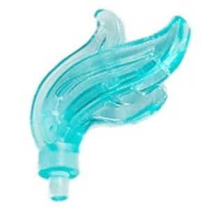 LEGO Verenpluim TRANSPARANT LICHTBLAUW (100 stuks)