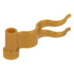 LEGO Vlag 4x1 GOUDKLEURIG (100 stuks)