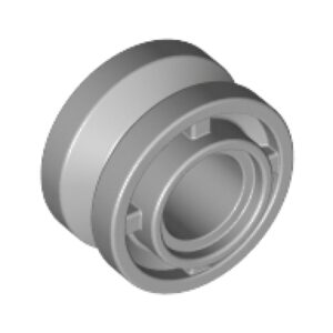 LEGO Wiel 11mm D x 8mm LICHTGRIJS (100 stuks)