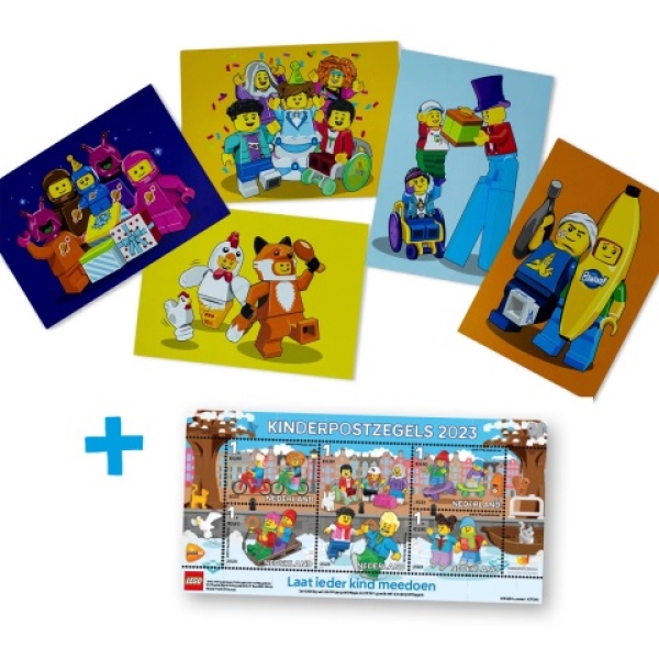LEGO Kinderpostzegels 2023