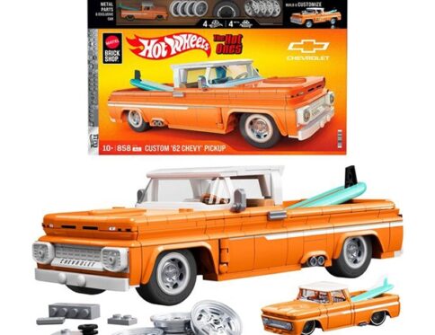 Mattel Brick Shop Hot Wheels Custom ’62 Chevy Pickup