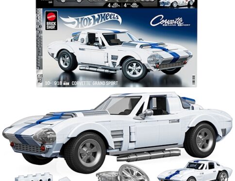 Mattel Brick Shop Hot Wheels Corvette Grand Sport