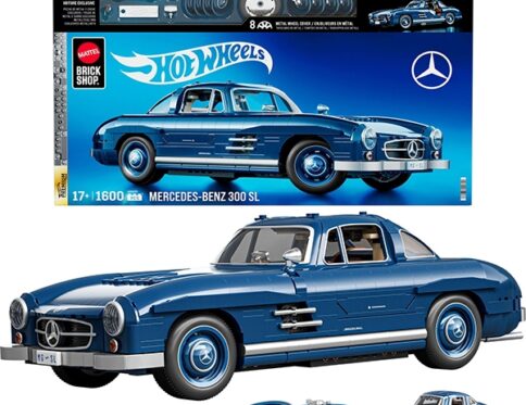 Mattel Brick Shop Hot Wheels Mercedes-Benz 300SL
