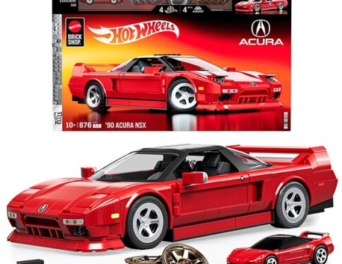 Mattel Brick Shop Hot Wheels ’90 Acura NSX