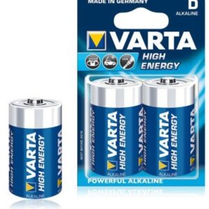 VARTA Alkaline Batterij D (2 stuks)