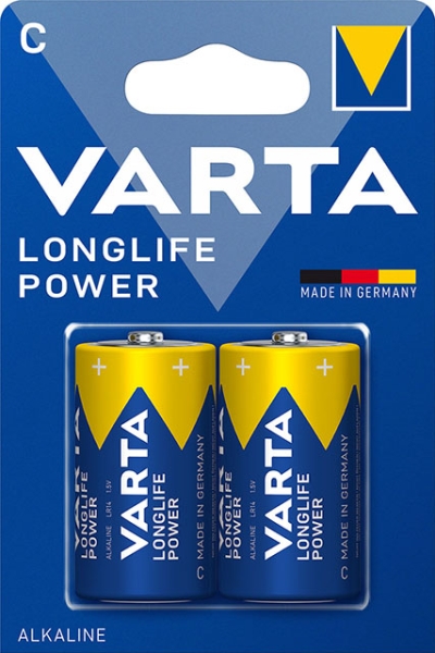 VARTA Alkaline Batterij C (2 stuks)
