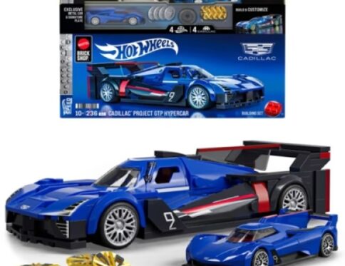 Mattel Brick Shop Hot Wheels Cadillac Project Gtp Hypercar
