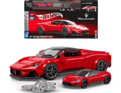 Mattel Brick Shop Hot Wheels Maserati MC20
