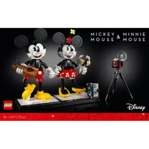 LEGO 43179 Mickey Mouse & Minnie Mouse personages om zelf te bouwen