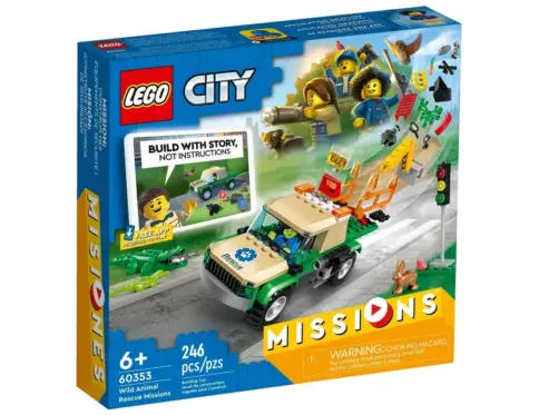 LEGO 60353 Wilde dieren reddingsmissies