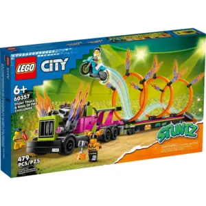 LEGO 60357 Stunttruck & Ring of Fire-uitdaging